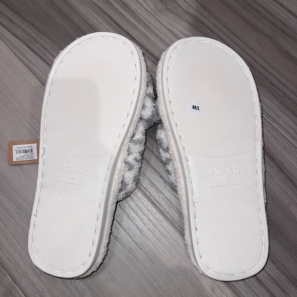 NWT Mirmaru Grey Leopard Print Slippers - Picture 3 of 4